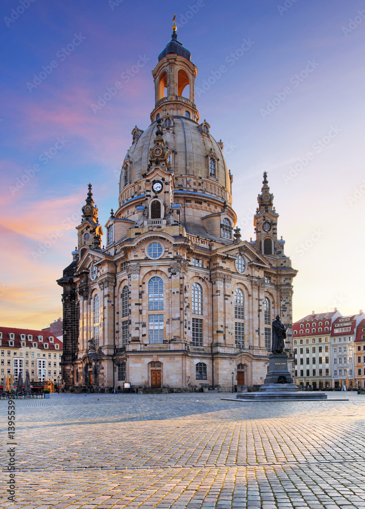 Obraz premium Frauenkirche - Dresden, Germany