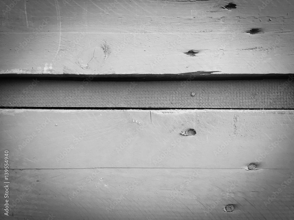 Fototapeta premium Wood frame board closeup background texture