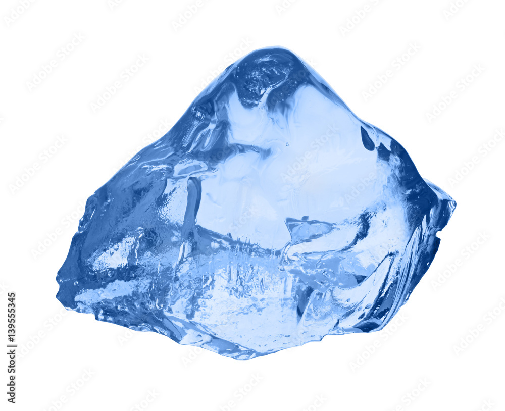 Ice cube isolated on white. Ice cube isolated on white.