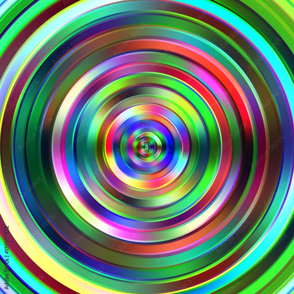 Colour graduated circles stripes illustration. Colour graduated circles stripes illustration.