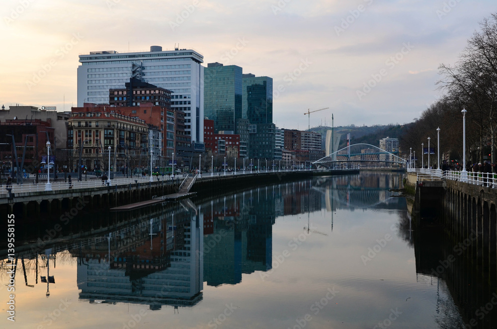 Views from the river, Bilbao, Vizcaya, Euskadi
