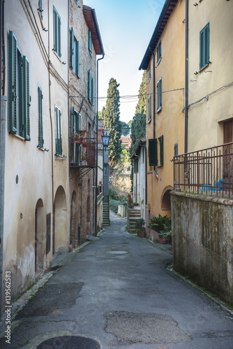 Charming alleys town in the corners, Cetona in Tuscany. © Jarek Pawlak