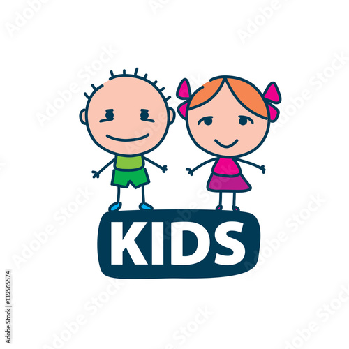 vector logo kids