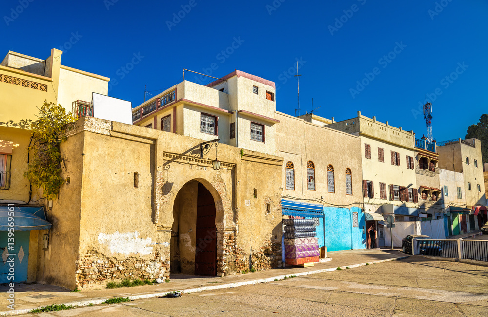 Houses in Moulay Idriss Zerhoun, Morocco