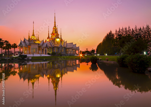 Wat Non Kum Temple in bangkok thailand .