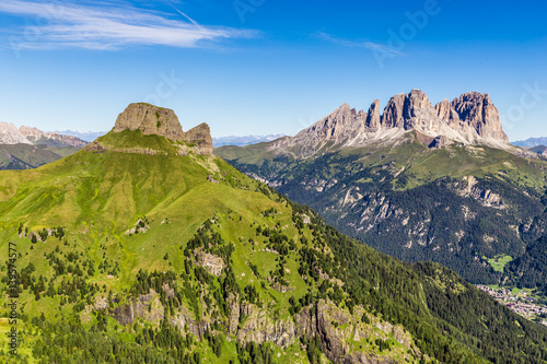 Sassolungo (Langkofel) Group - Dolomites, Italy