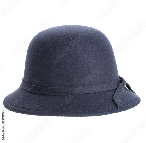 Cappello nero da signora