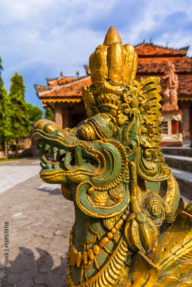 Buddhist temple of Banjar - island Bali Indonesia Buddhist temple of Banjar - island Bali Indonesia