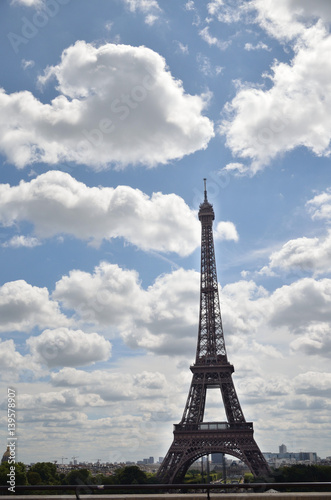 the Eiffel tower in Paris  France