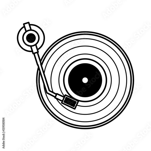 player lp isolated icon vector illustration design
