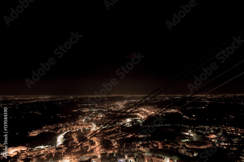 San Marino: luci della città di notte © GMfoto