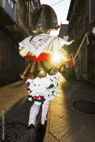 cigarron in Verin carnival, Orense , Spain photo