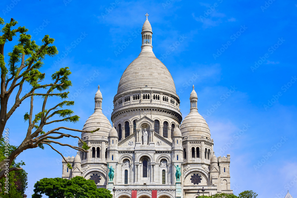 Sacre Coeur Basilique in Montmartre Paris