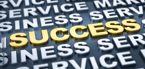 SUCCESS / 3D Letters