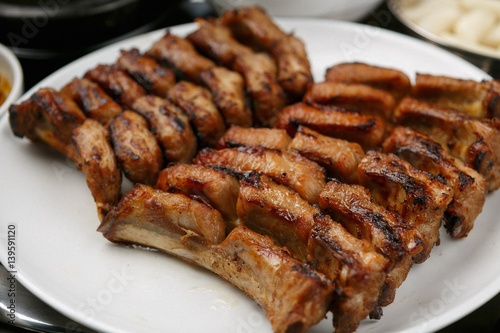  Grilled Back Ribs