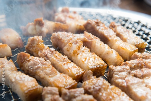grilled pork belly	