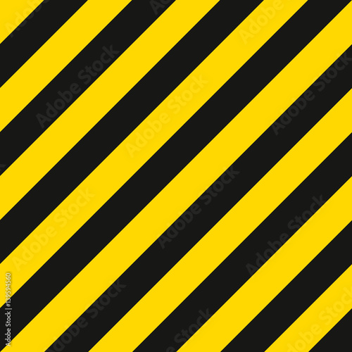 warning striped rectangular pattern, yellow and black stripes on the diagonal, a warning to be careful - the potential danger vector template sign