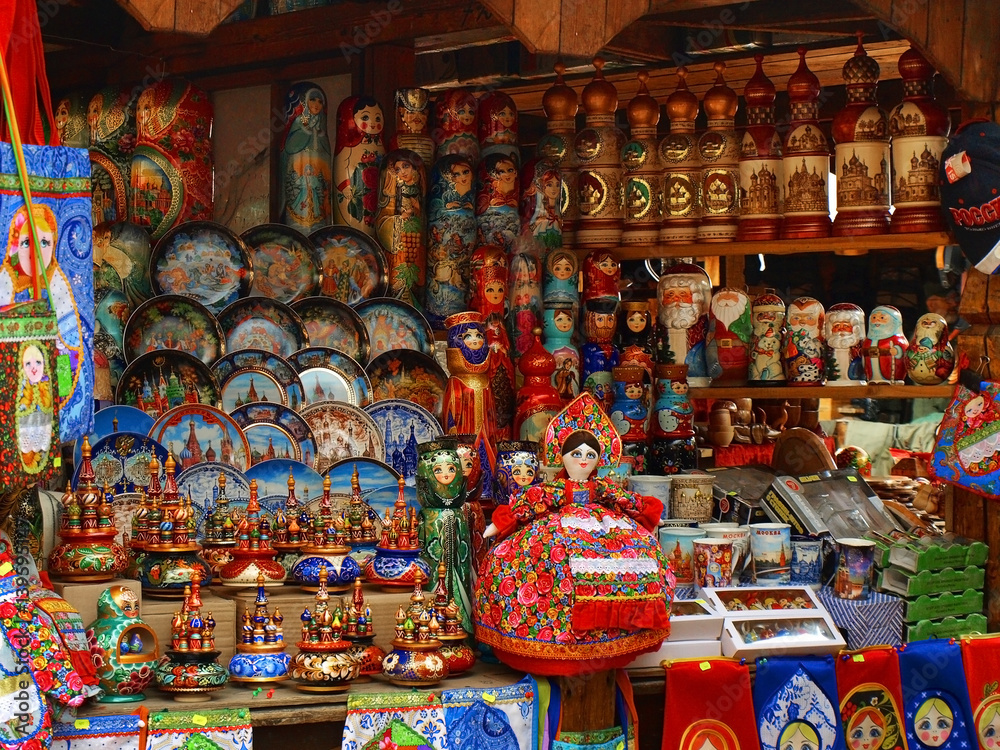 Fototapeta premium Московские сувениры