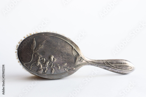 Antique hairbrush