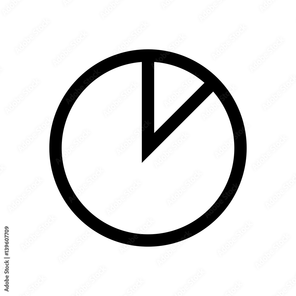 Chart, graphic mini line, icon Chart, graphic mini line, icon