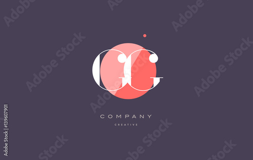 gg g g  retro vintage rhombus simple black white alphabet letter logo