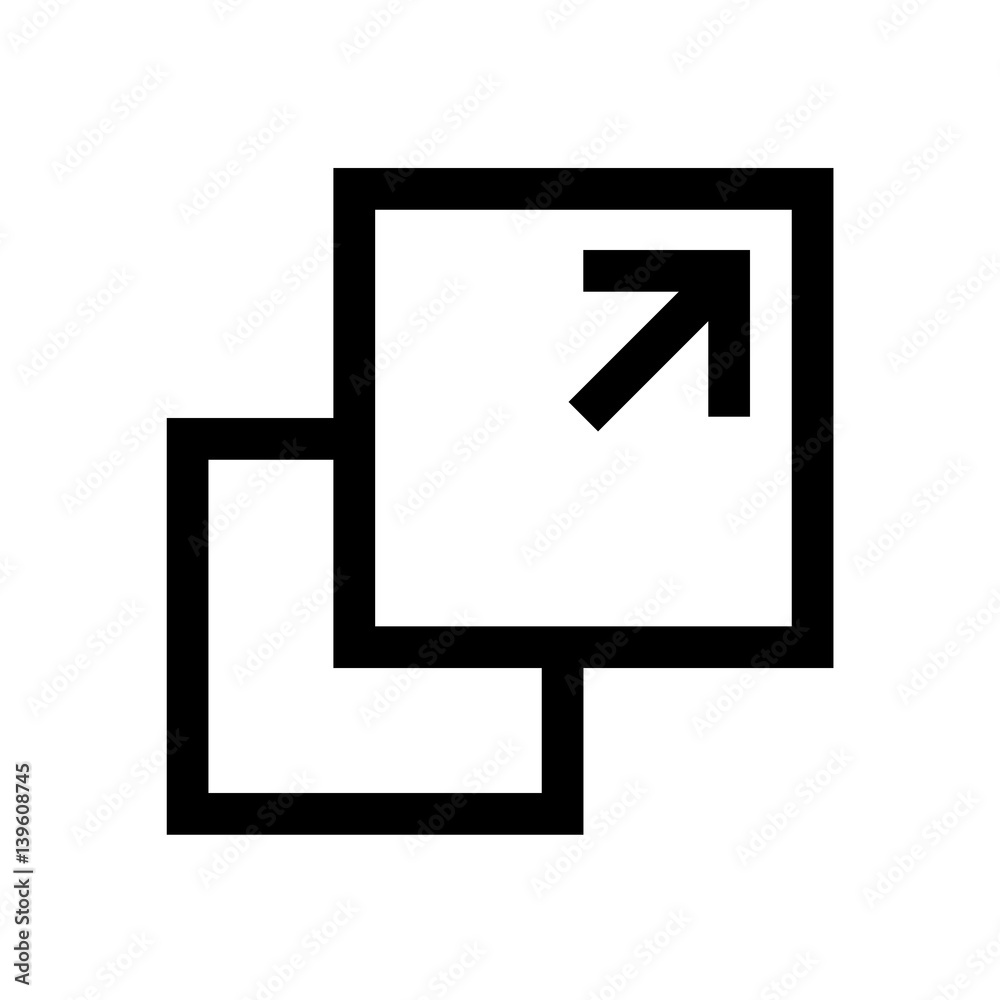 Design tool mini line, icon Design tool mini line, icon