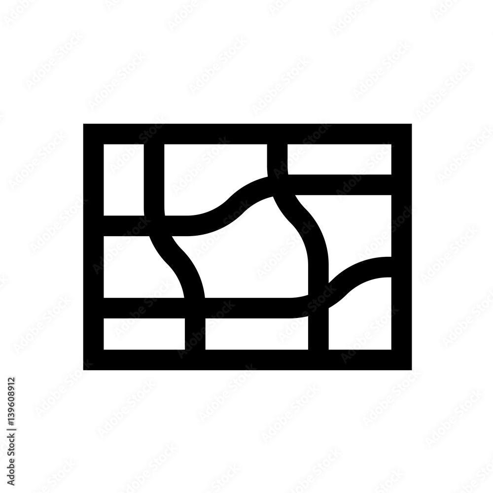Mesh tool mini line, icon Mesh tool mini line, icon