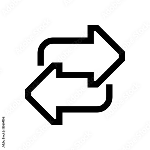 Refresh mini line, icon