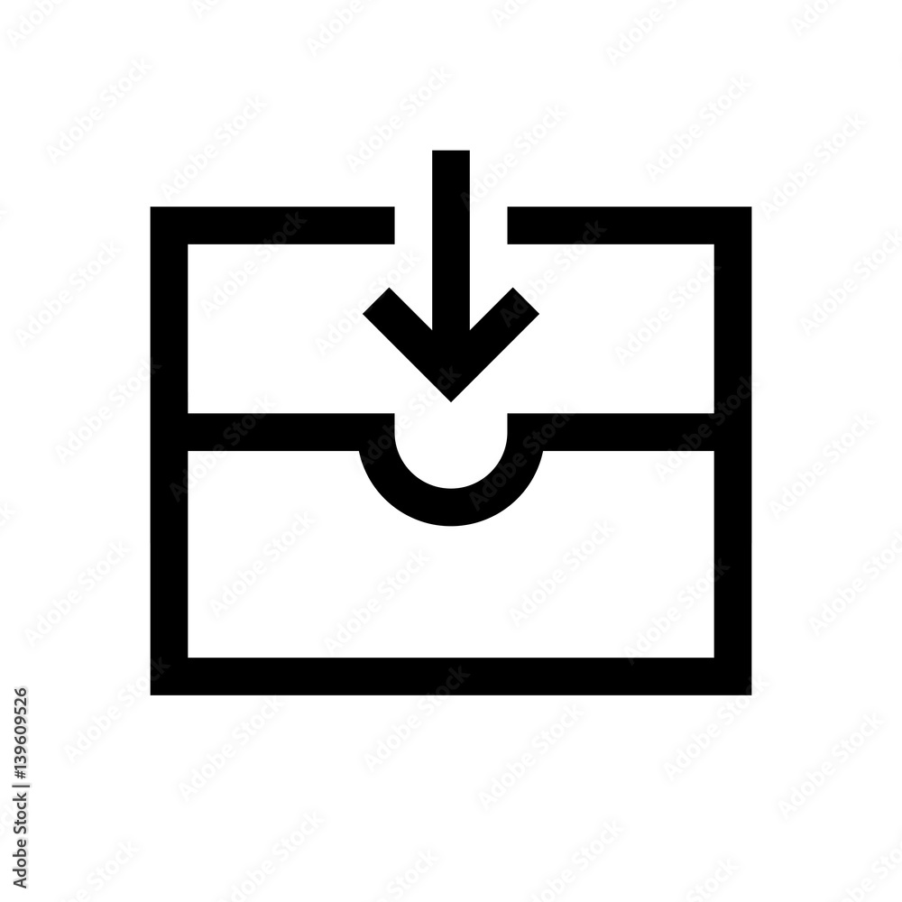 Mail, email mini line, icon Mail, email mini line, icon