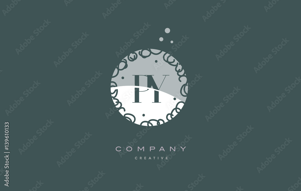 py p y monogram floral green alphabet company letter logo py p y monogram floral green alphabet company letter logo