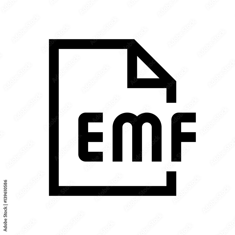 File format mini line, icon File format mini line, icon
