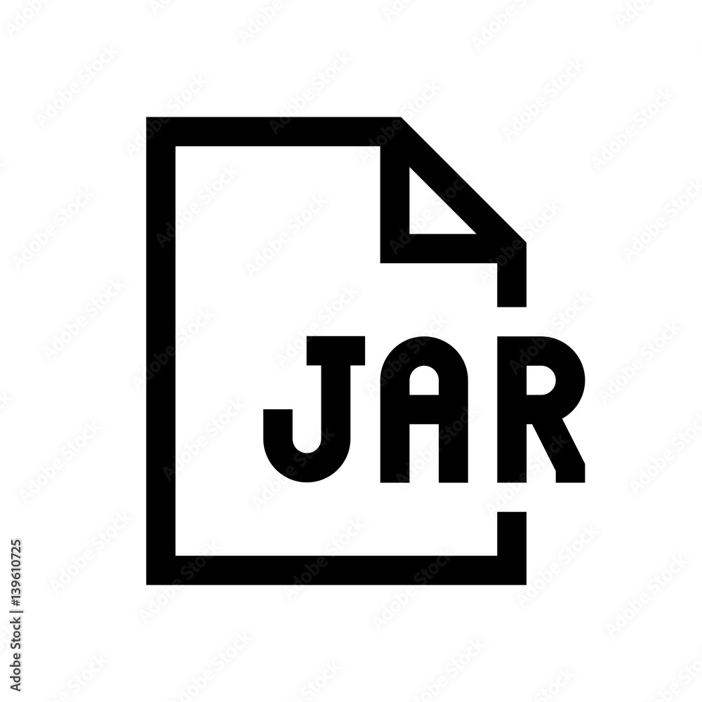 File format mini line, icon File format mini line, icon