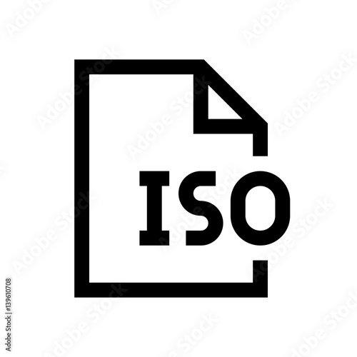 File format mini line, icon