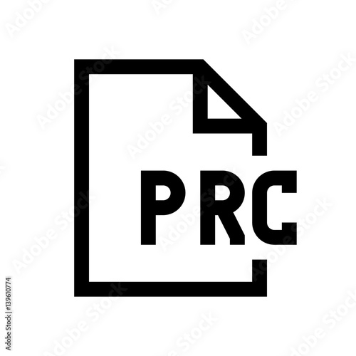 File format mini line, icon