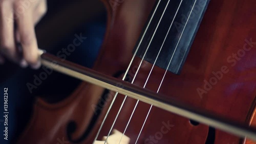 Playing Cello