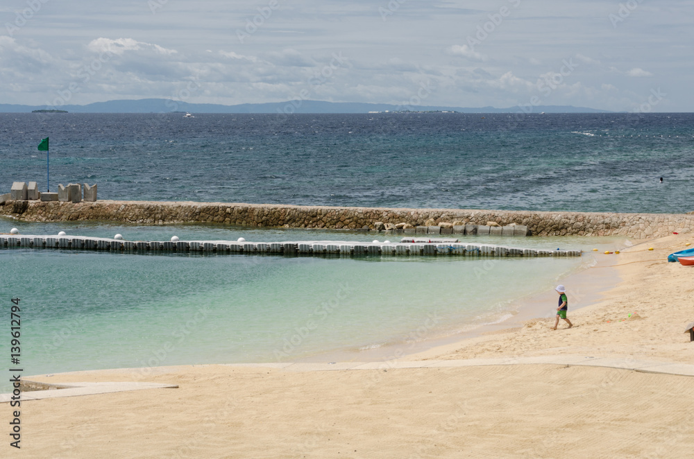 Bucht am Meer