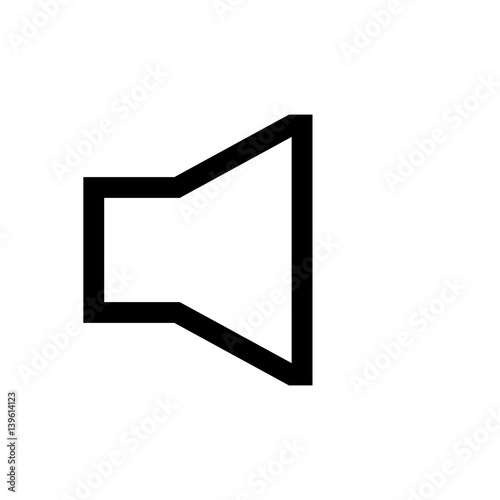 Sound mini line, icon
