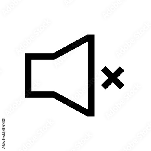Sound mini line, icon