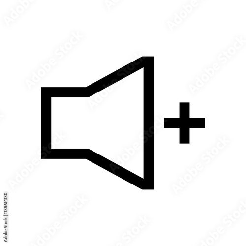 Sound mini line, icon