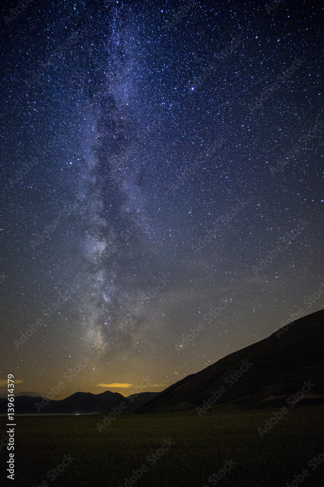 Via Lattea (Milky Way) a Castelluccio di Norcia