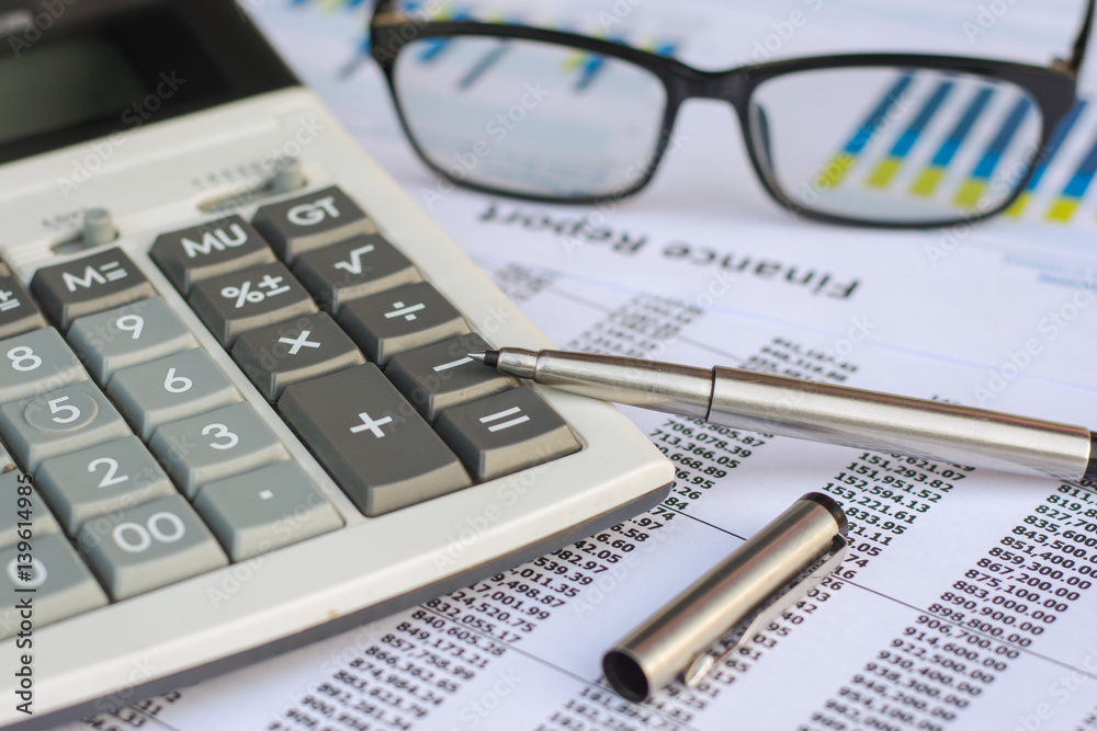 Business concept : Financial accounting stock market graphs analysis. Business concept : Financial accounting stock market graphs analysis.