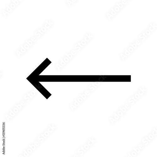 Arrow mini line, icon
