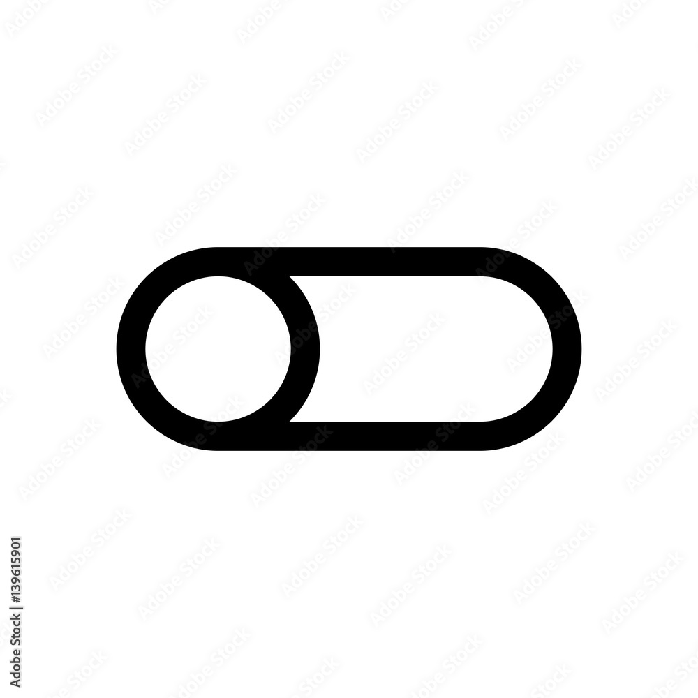 Button mini line, icon Button mini line, icon