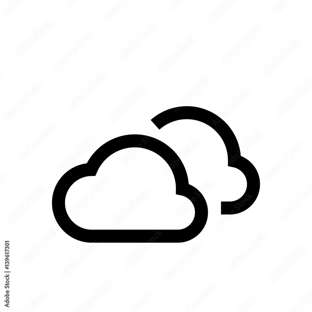 Weather condition mini line, icon Weather condition mini line, icon
