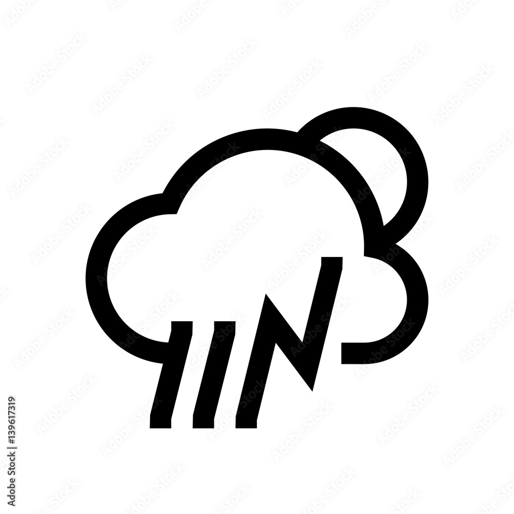 Weather condition mini line, icon Weather condition mini line, icon