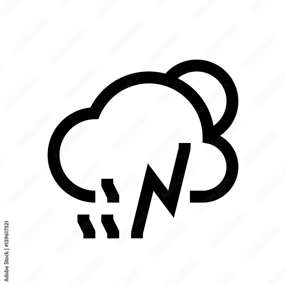 Weather condition mini line, icon Weather condition mini line, icon