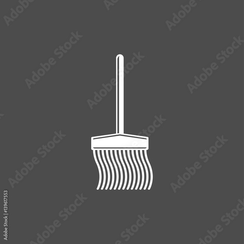 broom vector icon