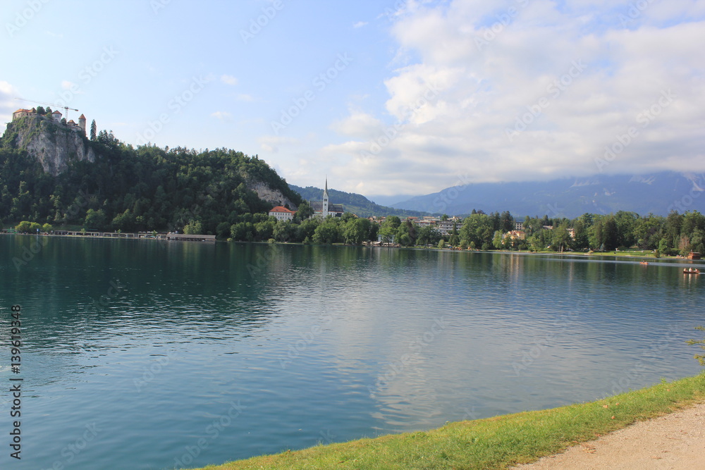 bled lake in slovakia