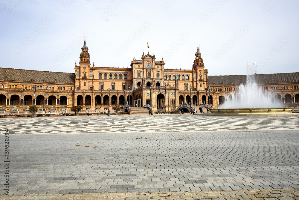 Spanien - Andalusien - Sevilla - Plaza de Espana