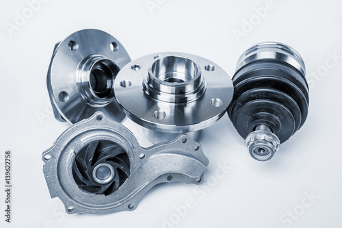 Bearing for car on white background